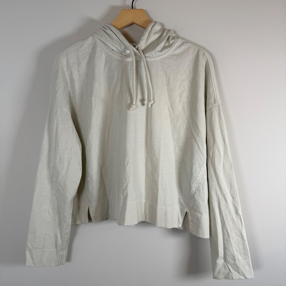 Everlane Lightweight French Terry Cropped Sweatshirt Hoodie‎ Medium Lounge Wear